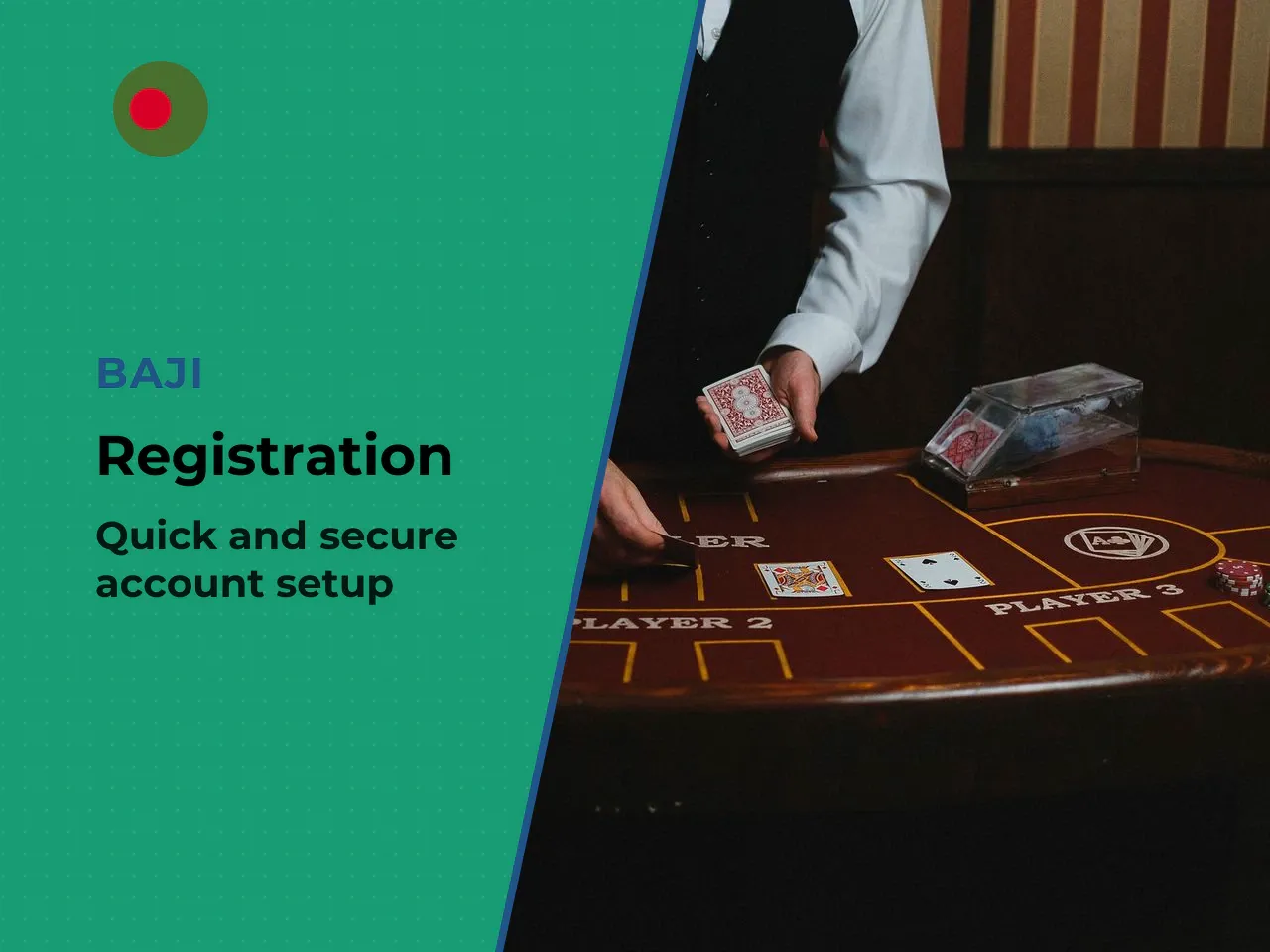 Registration and first login