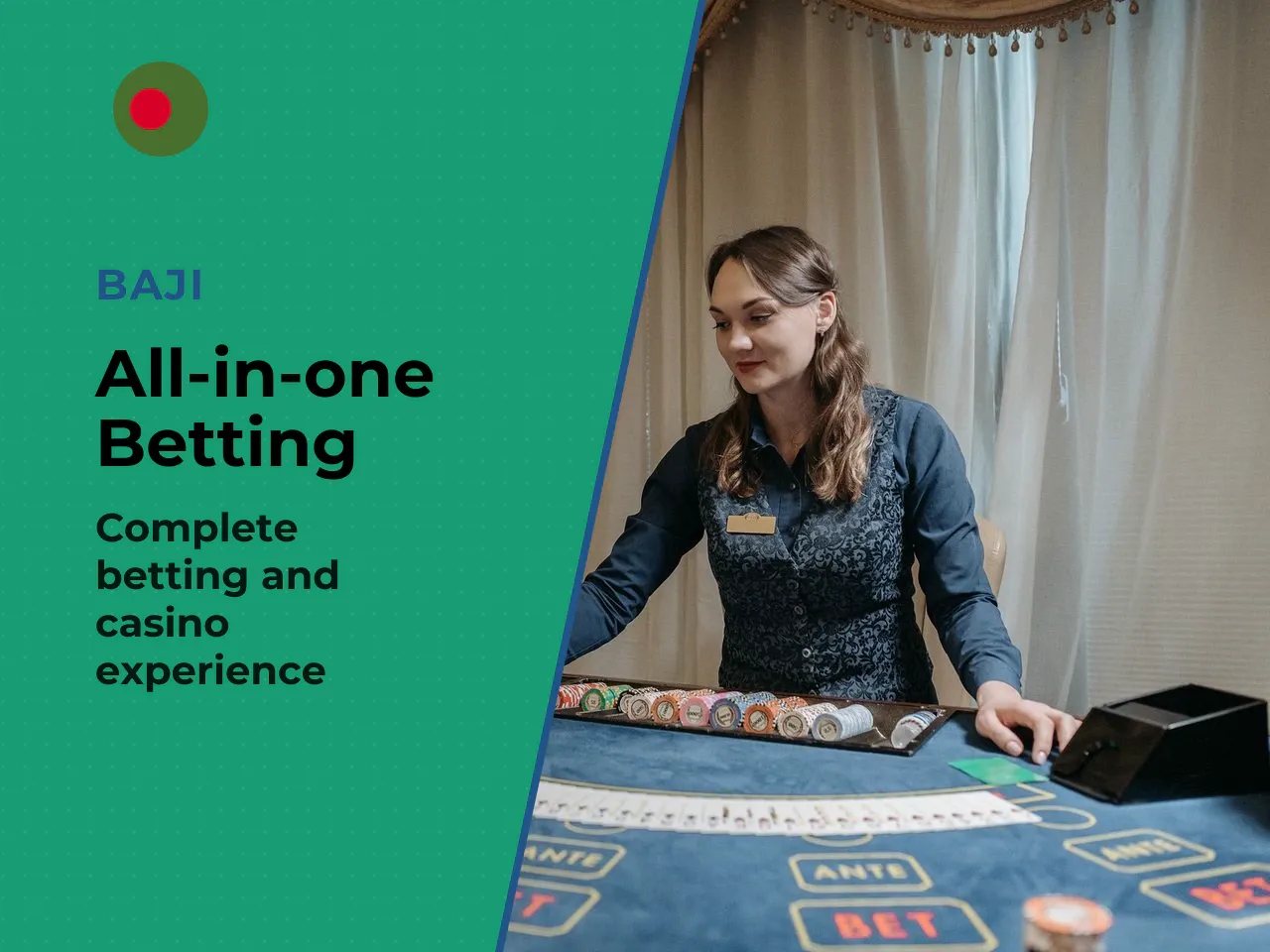 Sports betting, live betting and casino in one platform