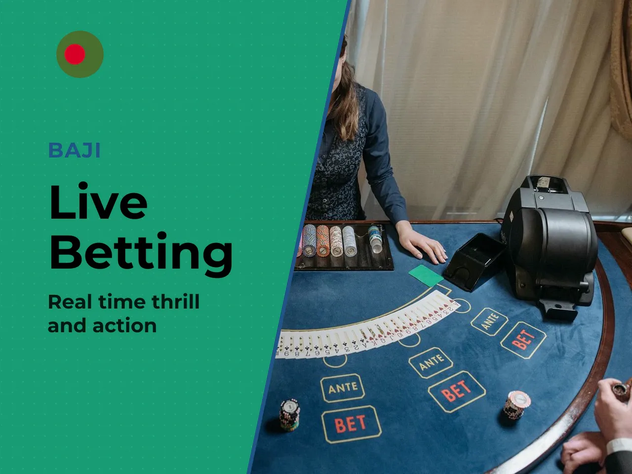 Baji live betting and live online betting experience